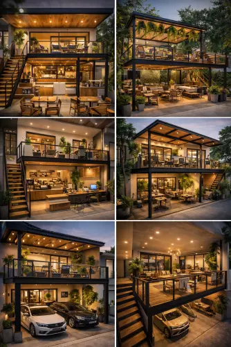 Mezannine Cafe Modern di Pejaten Timur
