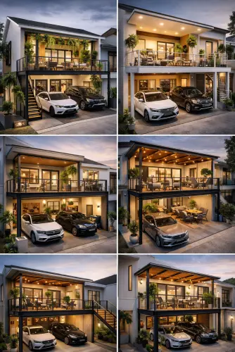 Mezannine Teras Rumah Keren di Pejaten Timur
